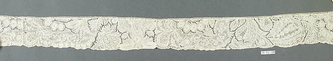 Fragment, Bobbin lace, point d'Angleterre, Flemish