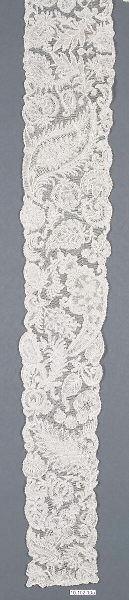 Barbe, Bobbin lace, point d'Angleterre, Flemish