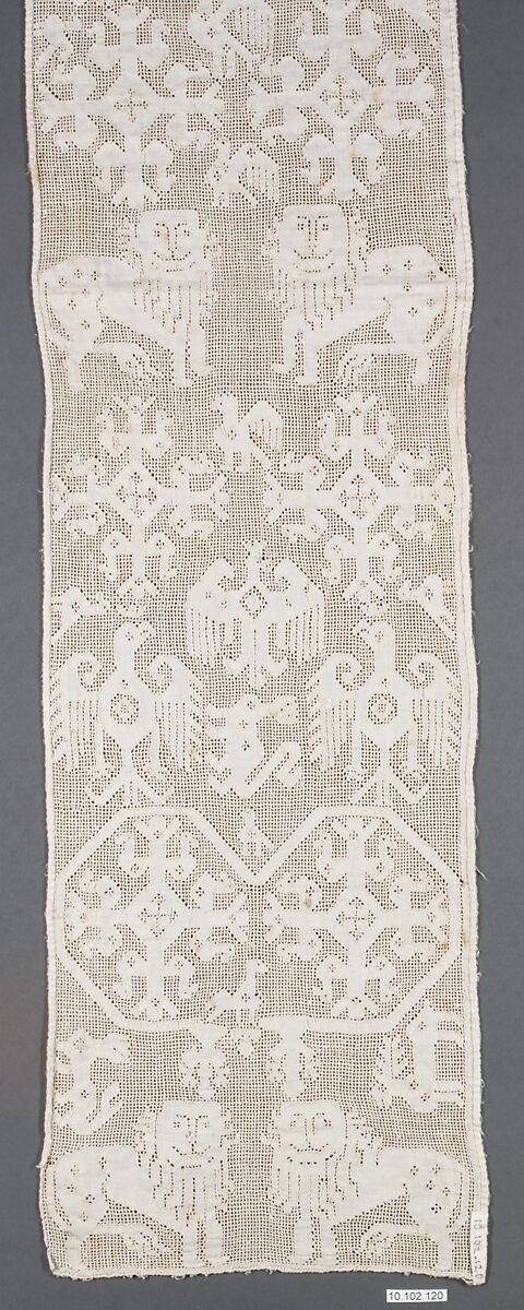 Drawnwork, Drawnwork, Italian, Sicily