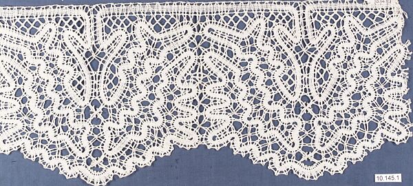Fragment, Bobbin lace, Austrian