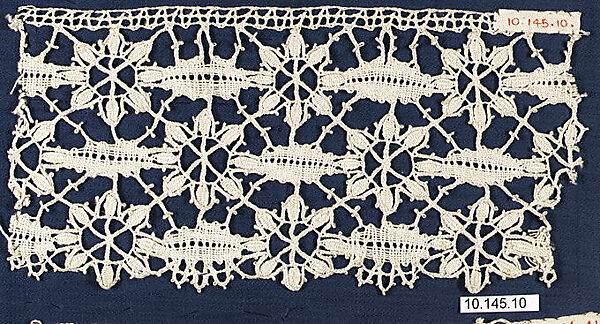 Fragment, Bobbin lace, Austrian 