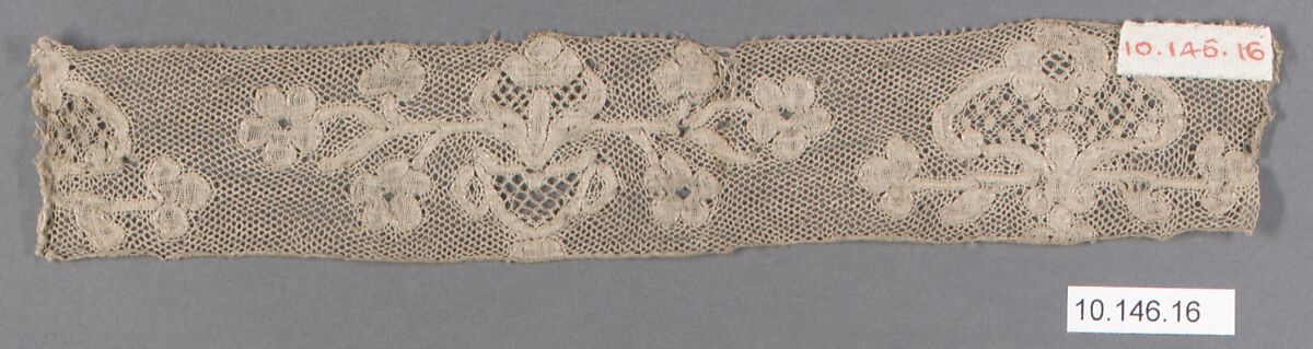 Fragment, Bobbin lace, Flemish