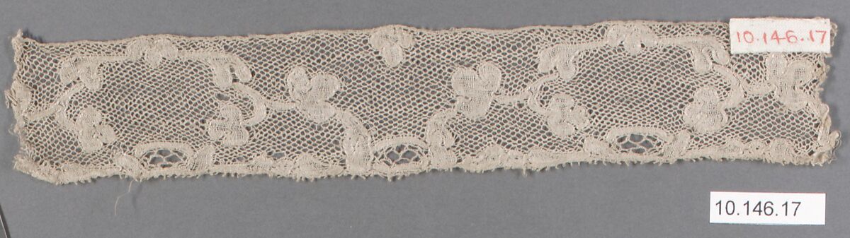 Fragment, Bobbin lace, Flemish