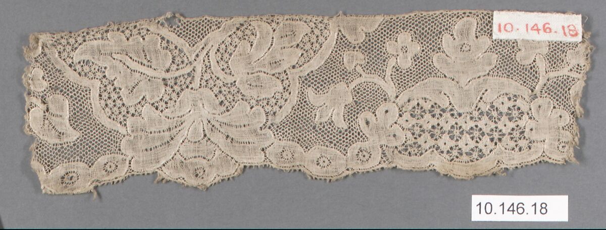 Fragment, Bobbin lace, Flemish