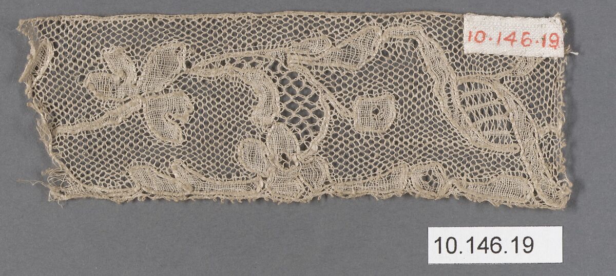 Fragment, Bobbin lace, Flemish