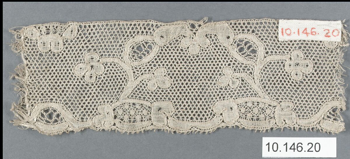 Fragment, Bobbin lace, Flemish