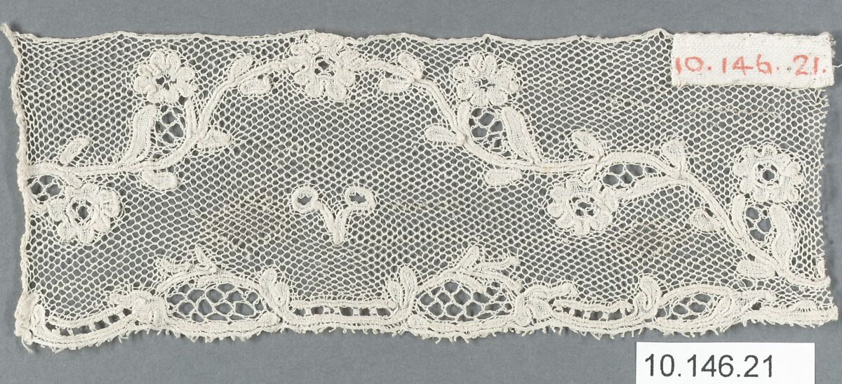 Fragment, Bobbin lace, Flemish