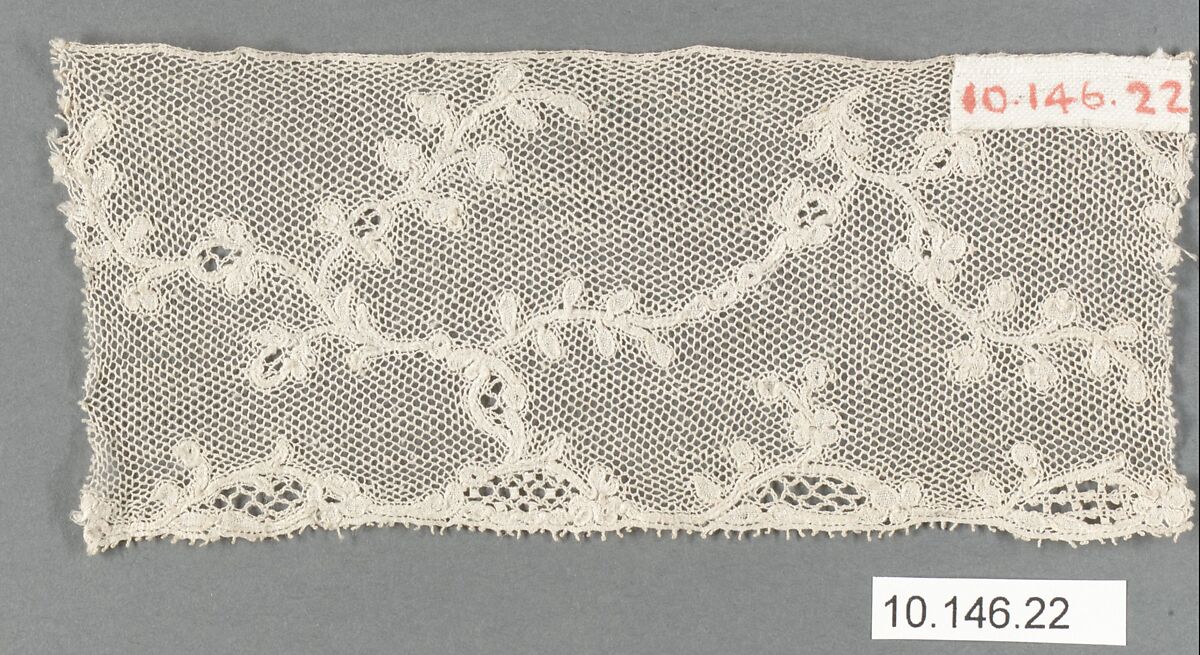 Fragment, Bobbin lace, Flemish