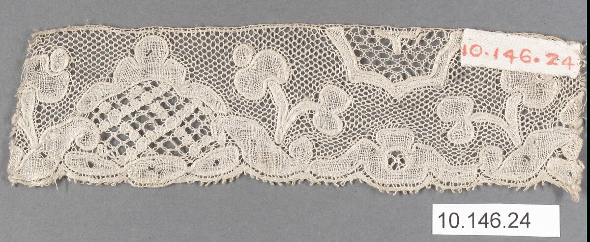 Fragment, Bobbin lace, Flemish