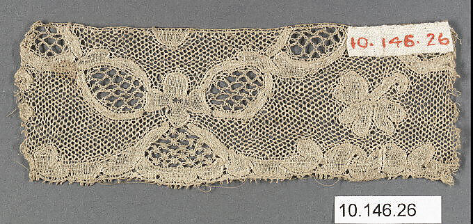 Fragment, Bobbin lace, Flemish 