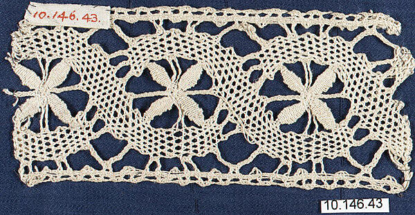 Fragment, Bobbin lace, Austrian