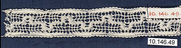 Fragment, Bobbin lace, Austrian 