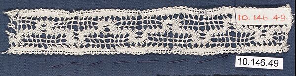 Fragment, Bobbin lace, Austrian