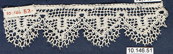 Fragment, Bobbin lace, Austrian 
