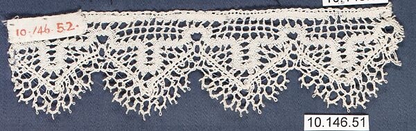 Fragment, Bobbin lace, Austrian