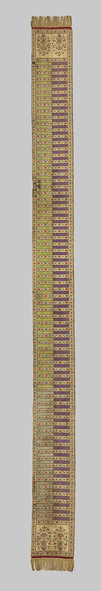 Sash, Manufactured by Jacob Paschalis, Silk, Polish, Kobylka