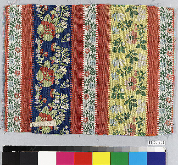 Fragment, Silk, possibly French