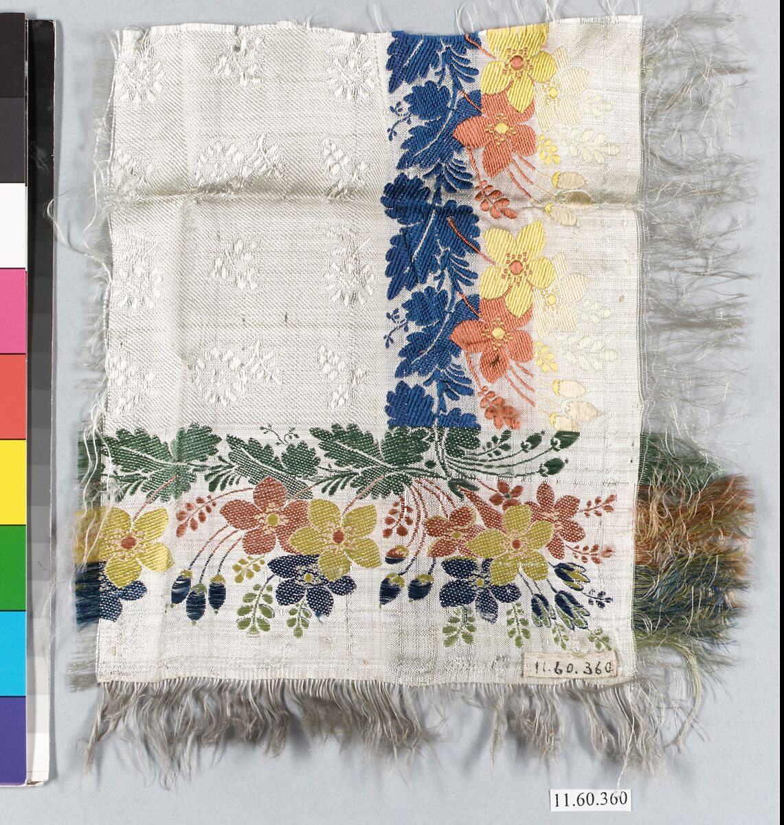 Fragment, Silk, possibly French
