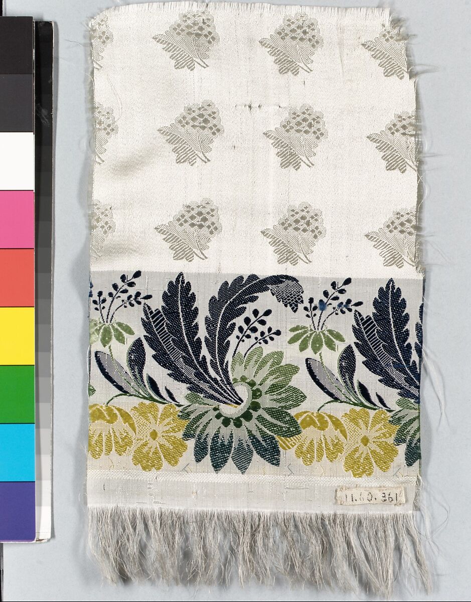Fragment, Silk, possibly French