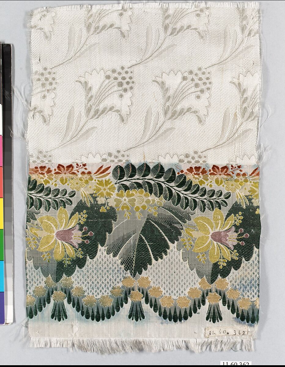 Fragment, Silk, possibly French