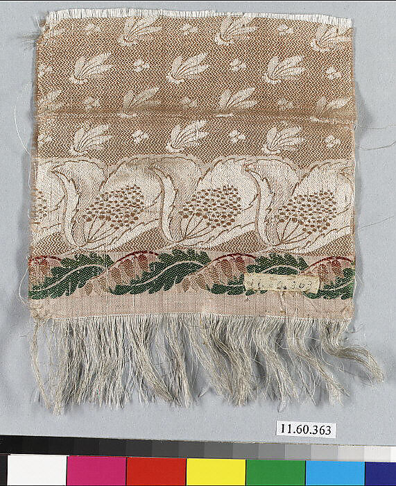 Fragment, Silk, possibly French