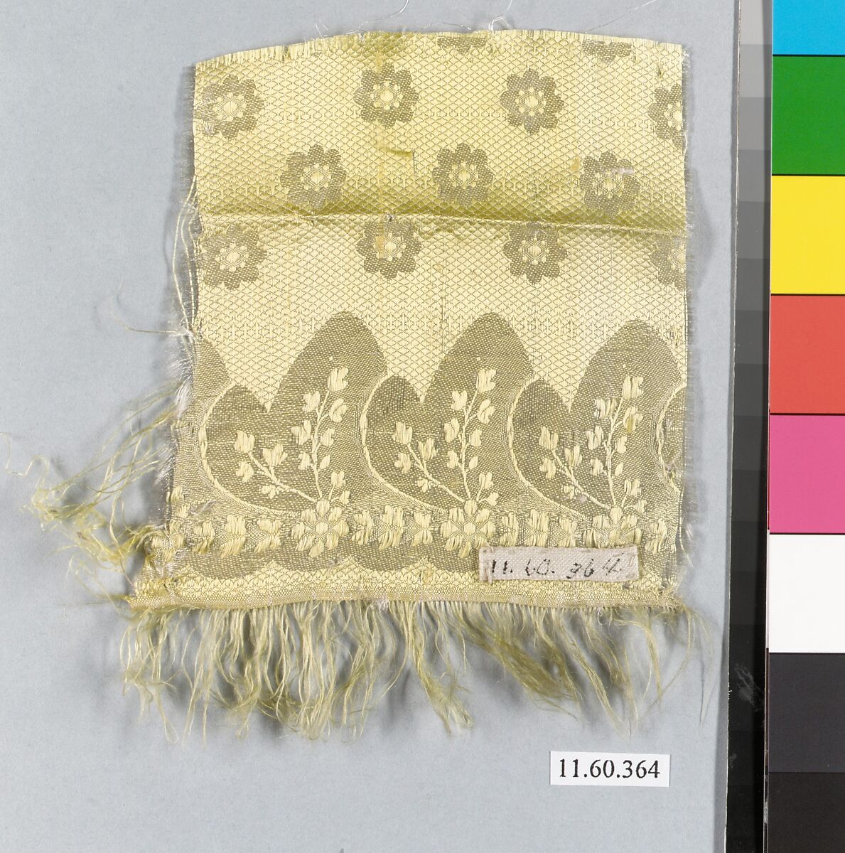 Fragment, Silk, possibly French
