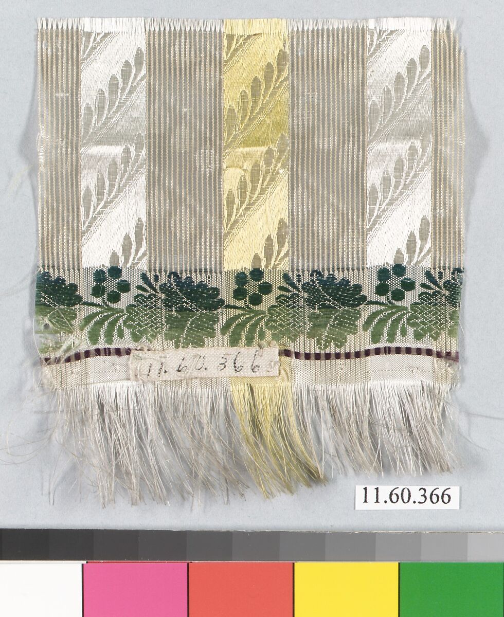 Fragment, Silk, possibly French