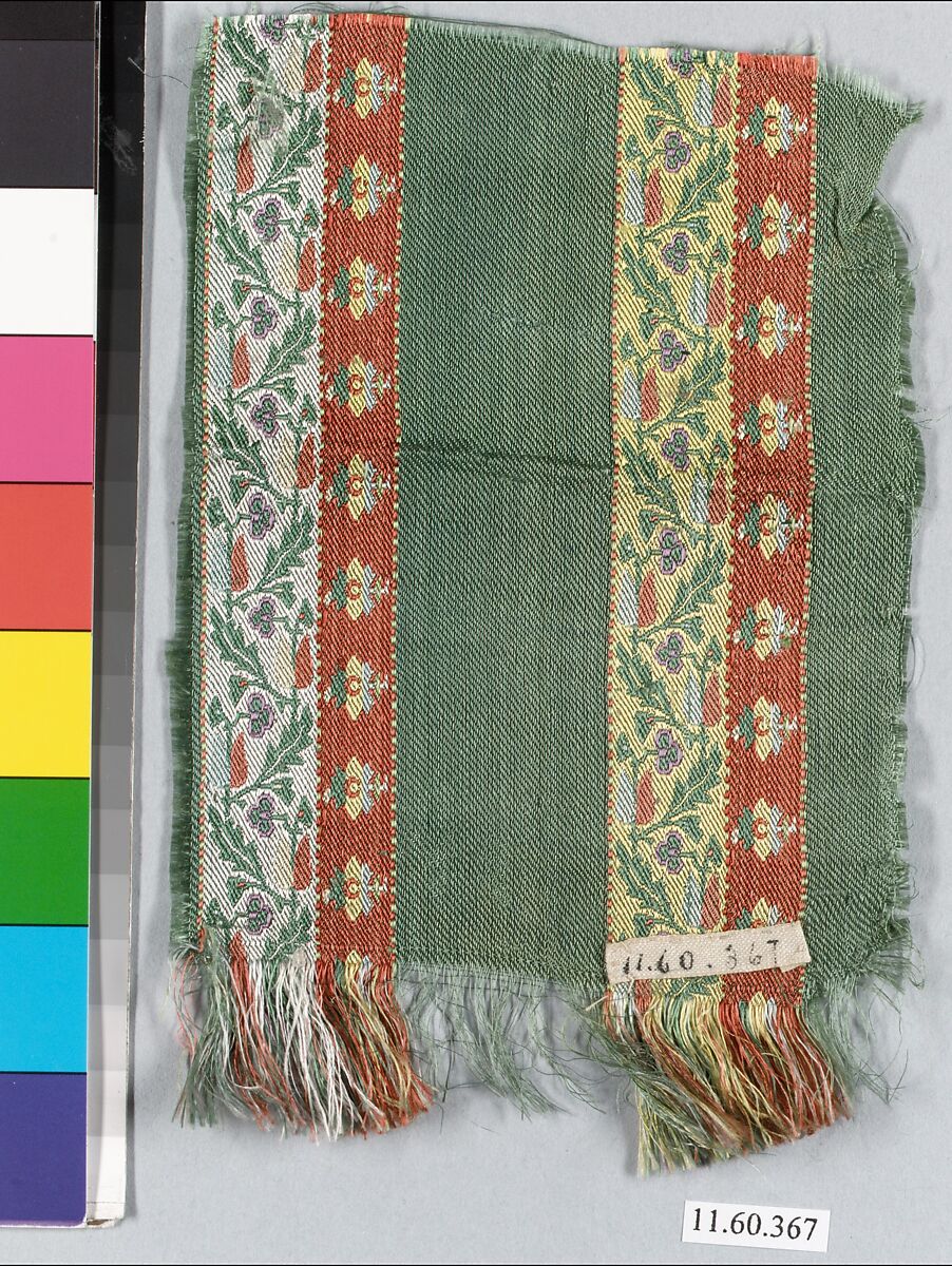 Fragment, Silk, possibly French