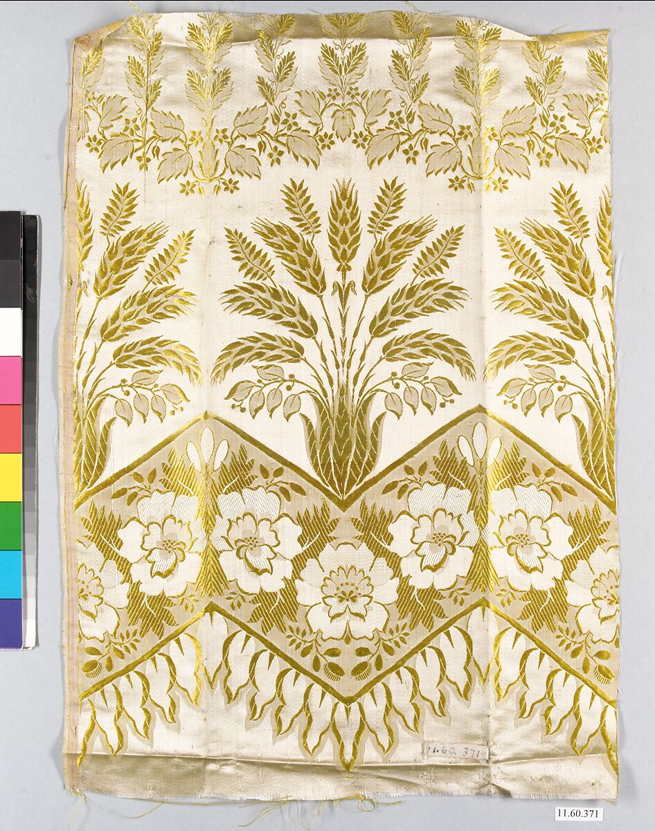 Fragment, Silk, possibly French