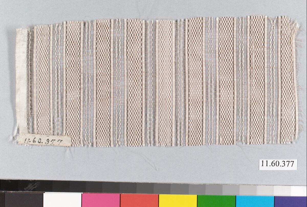 Fragment, Silk, possibly French