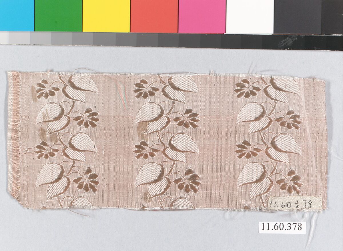 Fragment, Silk, possibly French