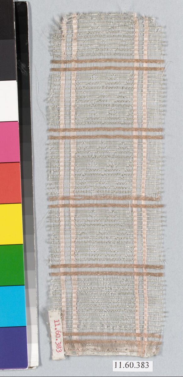 Fragment, Silk, possibly French