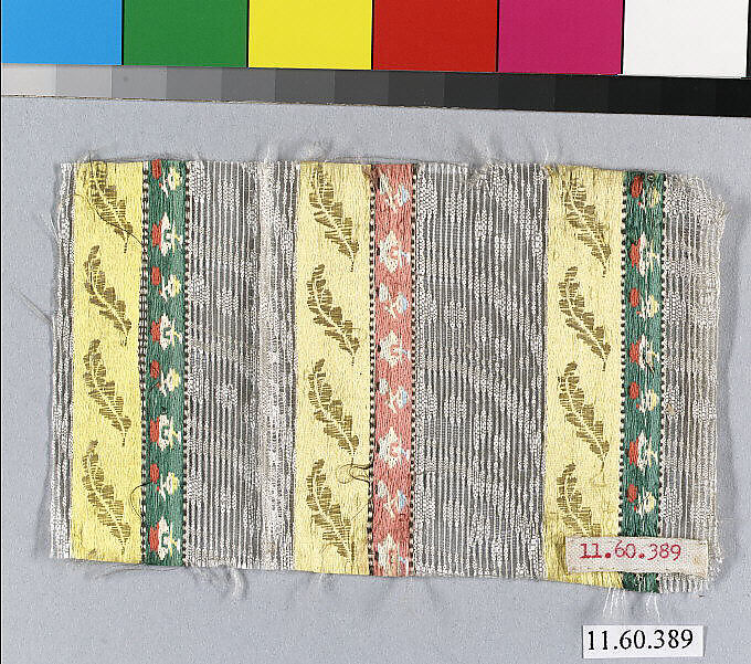 Fragment, Silk, possibly French