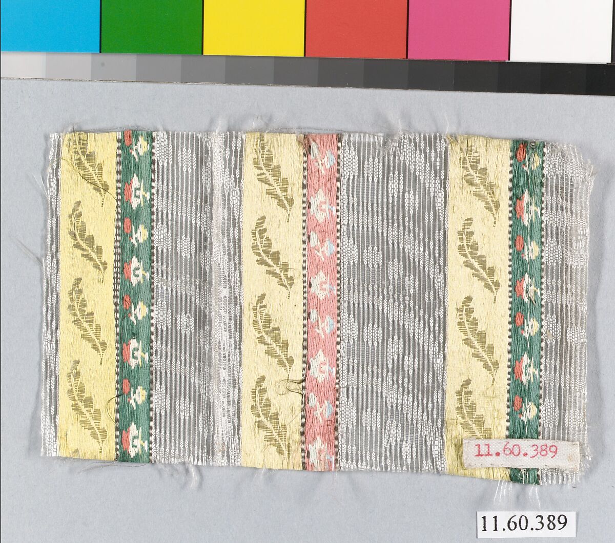 Fragment, Silk, possibly French