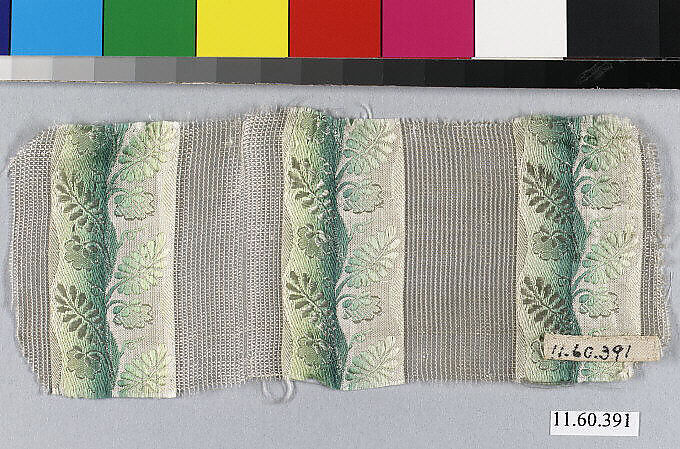 Fragment, Silk, possibly French