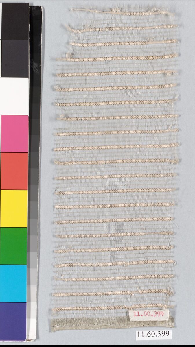 Fragment, Silk, possibly French