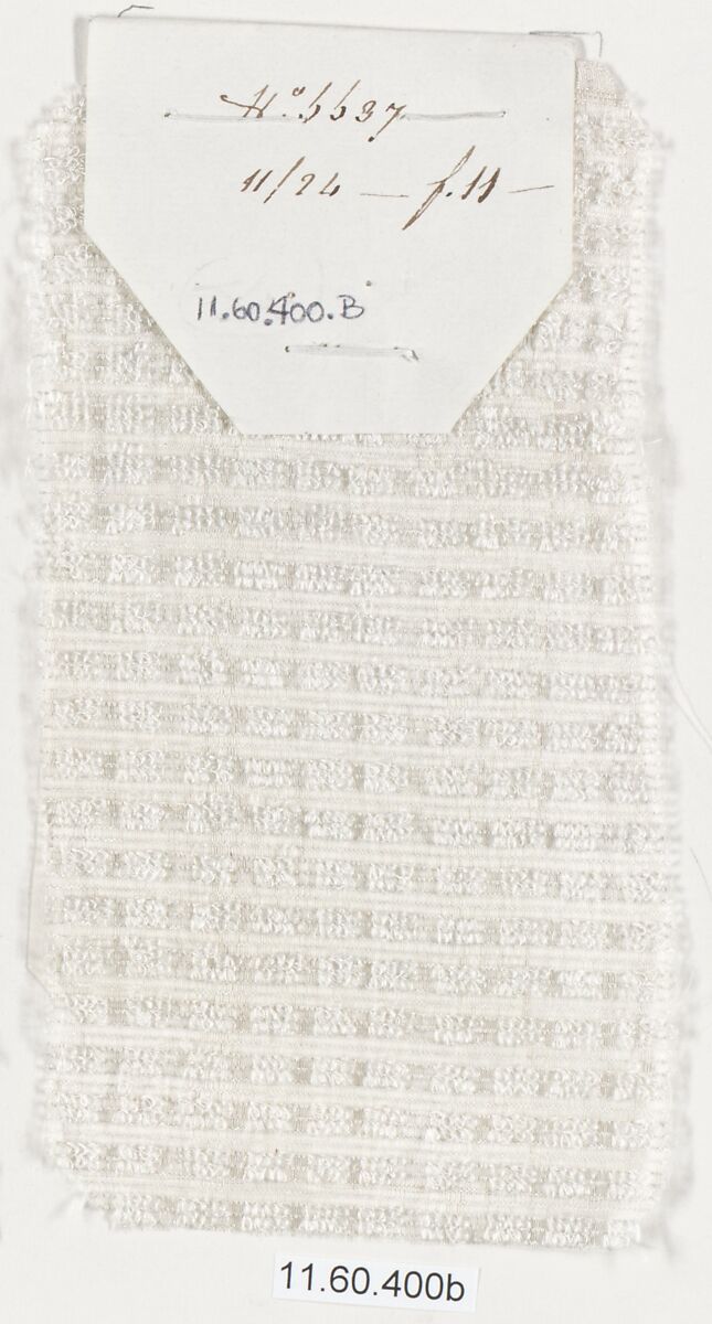 Fragments, Silk, possibly French