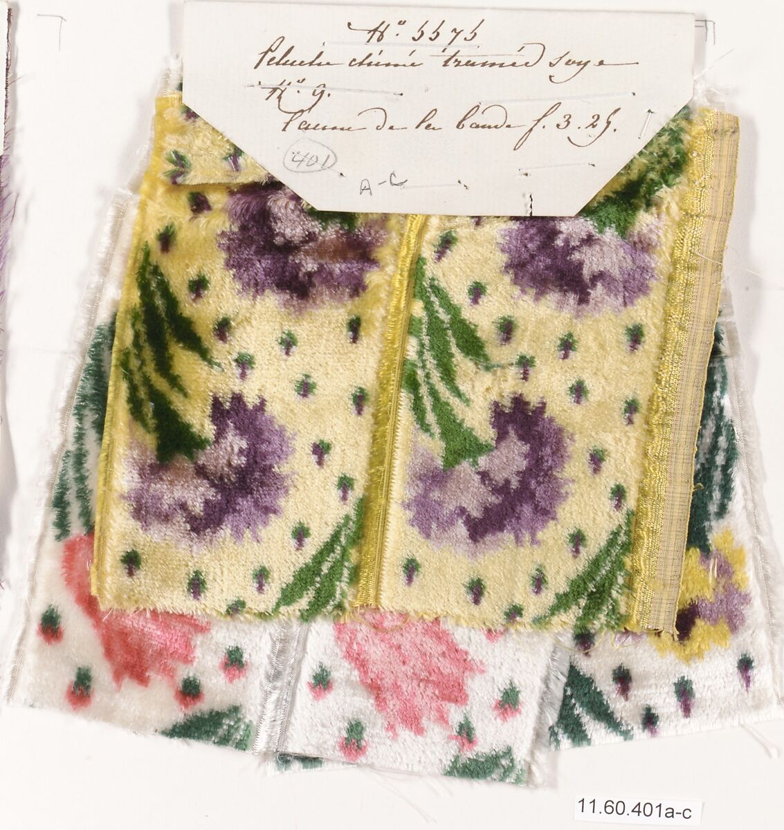 Fragments, Silk, possibly French 