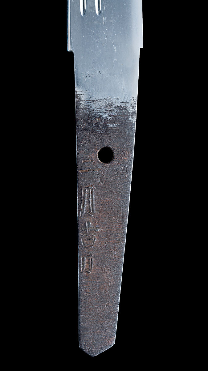 Blade and Mounting for a Short Sword (Wakizashi), Steel, wood, lacquer, rayskin (samé), paper, silver, copper-gold alloy (shakudō), copper, gold, Japanese