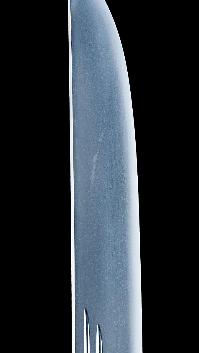 Blade and Mounting for a Short Sword (Wakizashi), Steel, wood, lacquer, rayskin (samé), paper, silver, copper-gold alloy (shakudō), copper, gold, Japanese