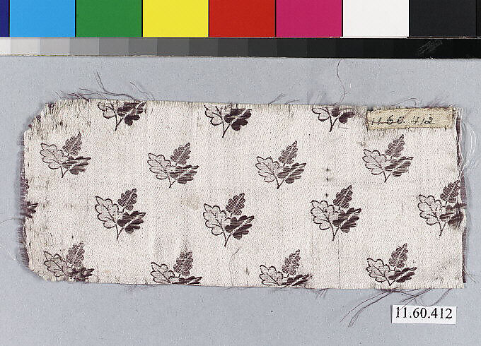 Fragment, Silk, possibly French 