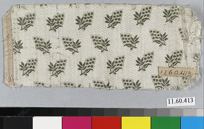 Fragment, Silk, possibly French