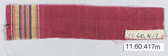 Fragments, Silk, possibly French