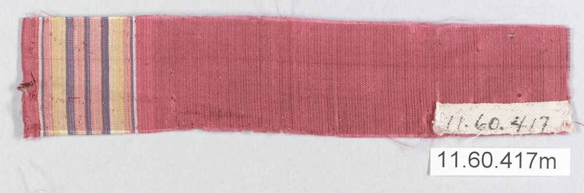 Fragments, Silk, possibly French