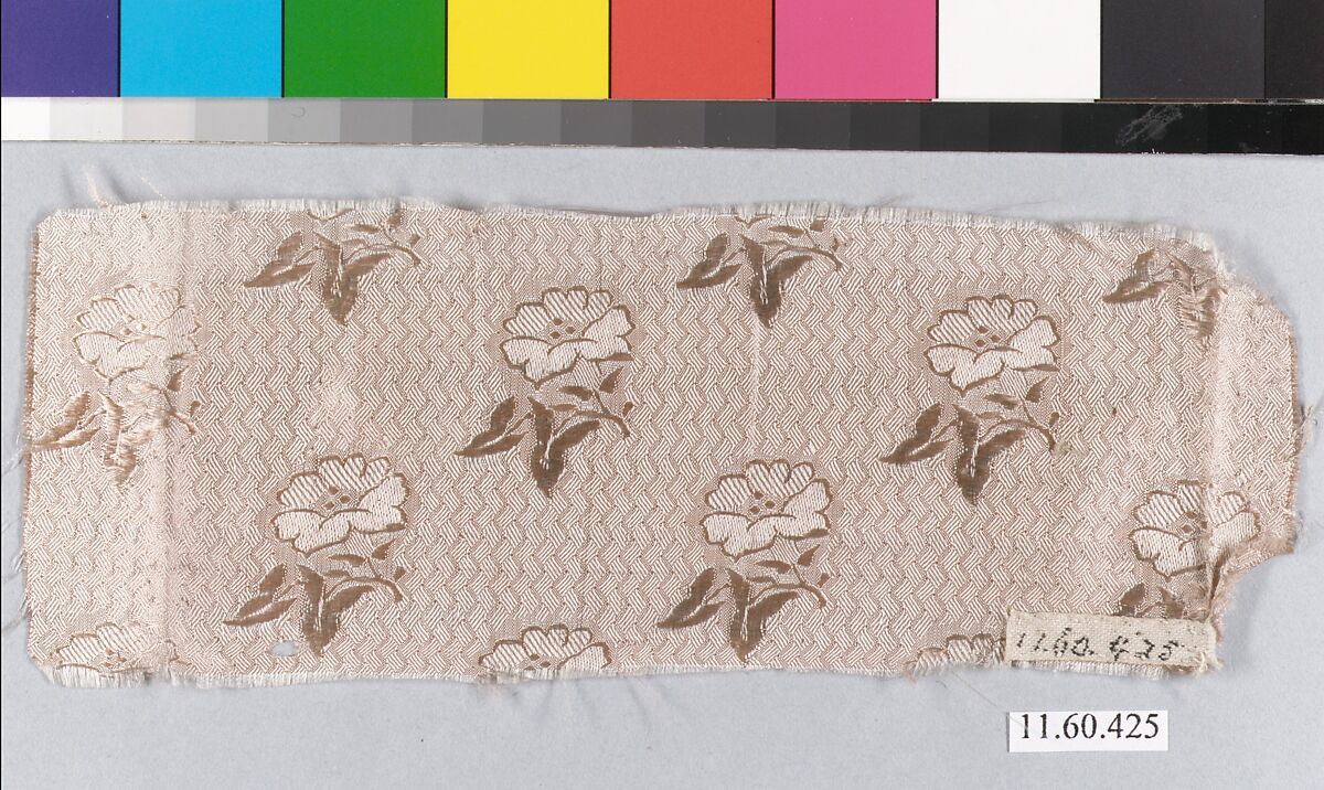 Fragment, Silk, possibly French