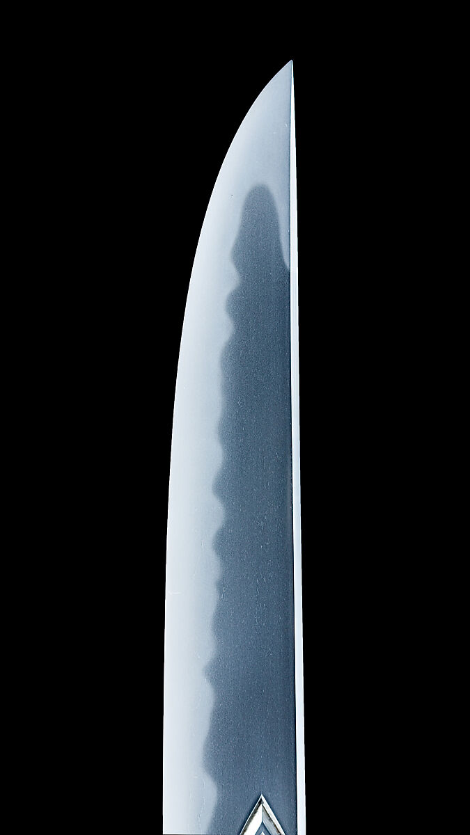 Blade and Mounting for a Short Sword (Wakizashi), Steel, wood, rayskin (samé), lacquer, thread, copper-gold alloy (shakudō), silver, copper-silver alloy (shibuichi), Japanese