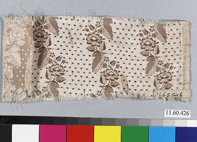 Fragment, Silk, possibly French 