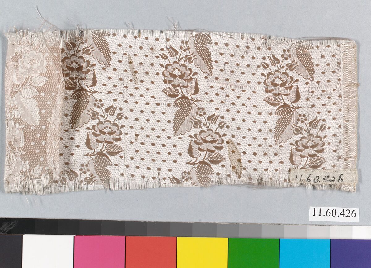 Fragment, Silk, possibly French