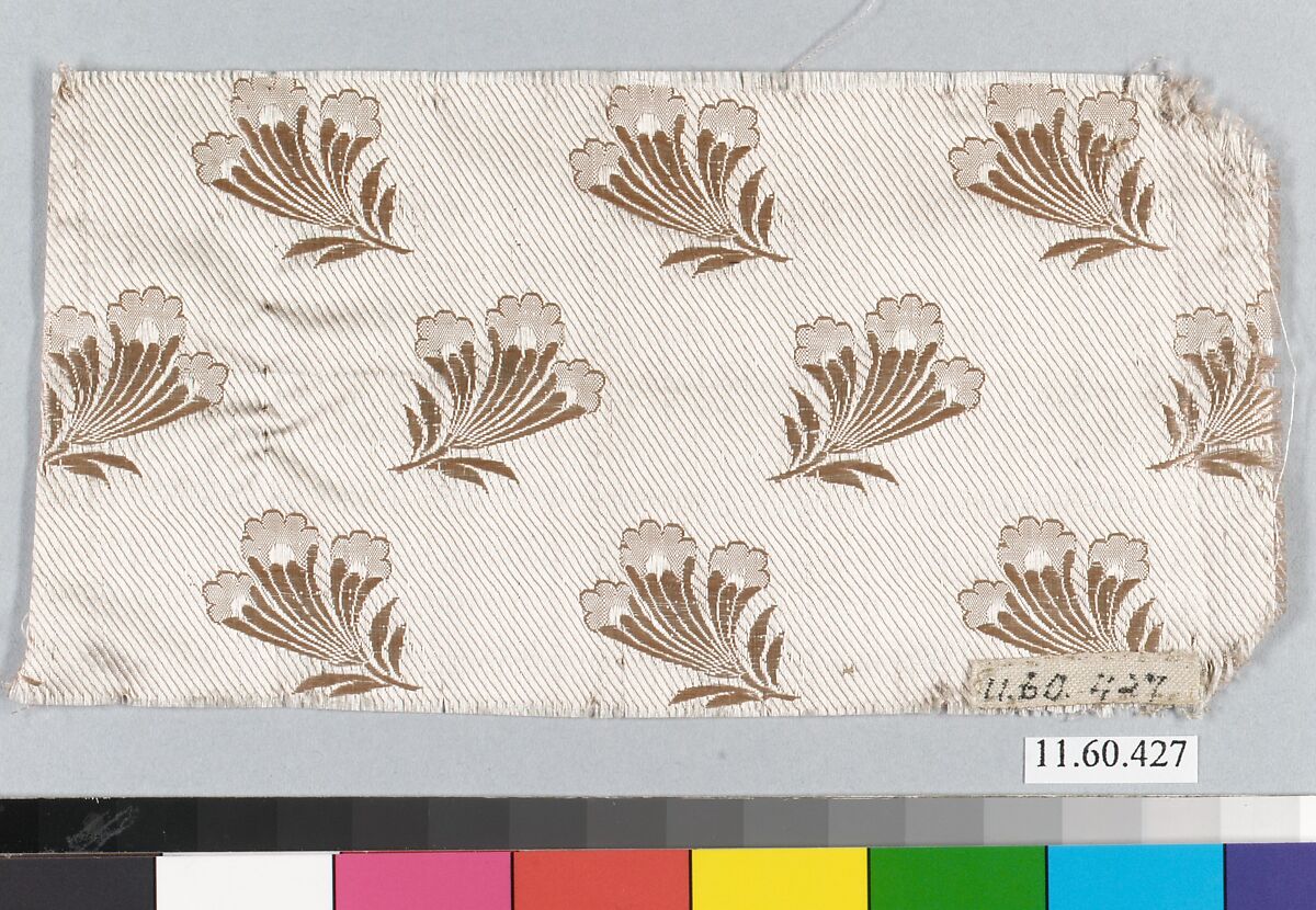 Fragment, Silk, possibly French