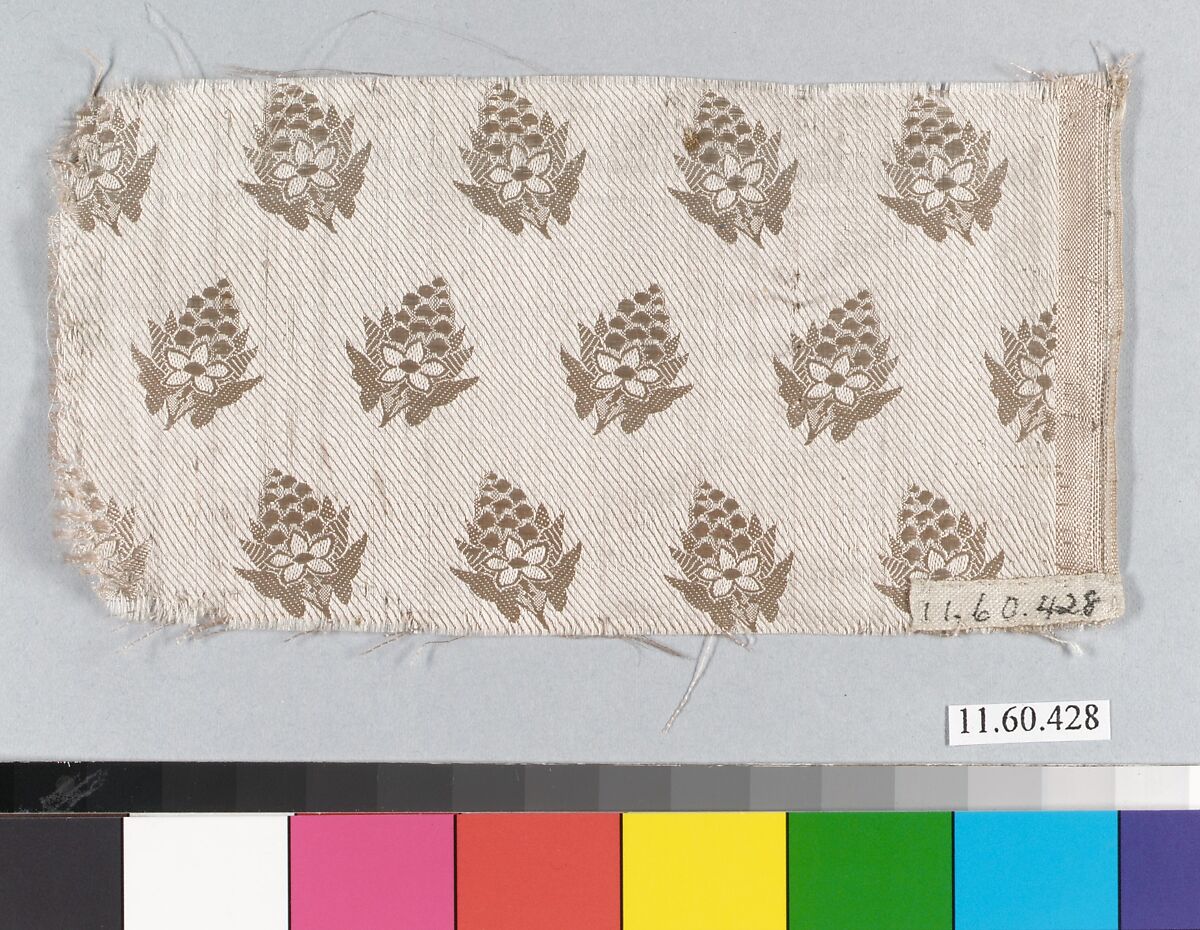 Fragment, Silk, possibly French